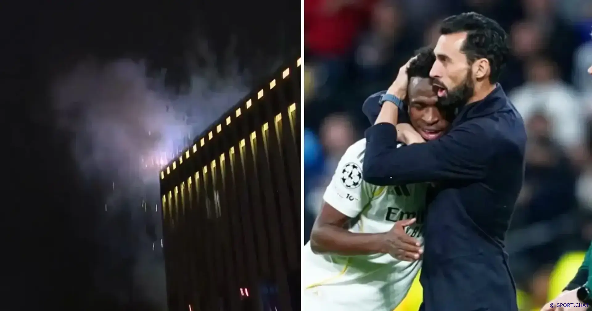 Фейерверки у отеля «Реала» в Мюнхене: попытка сорвать подготовку перед матчем с «Баварией»