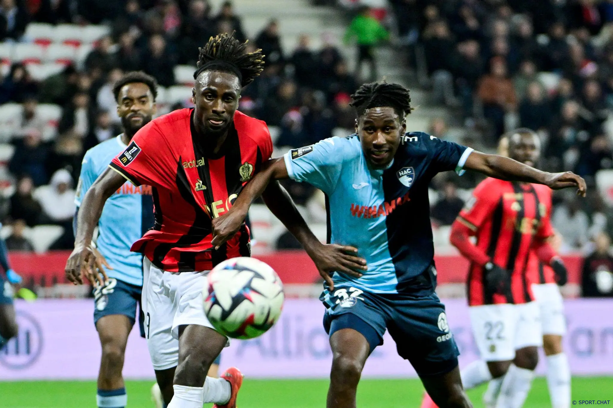 «Ницца» и «Гавр» разошлись миром — 1:1 в матче с голами в разных таймах