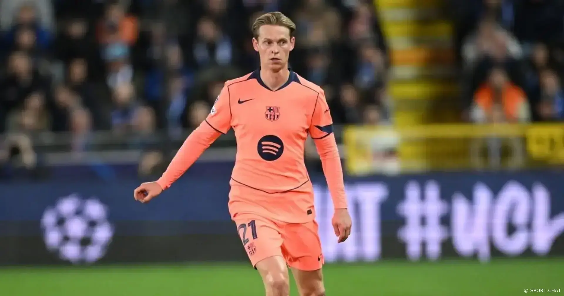 Де Йонг вне игры: лидер «Барселоны» почти точно пропустит матч с «Атлетико»