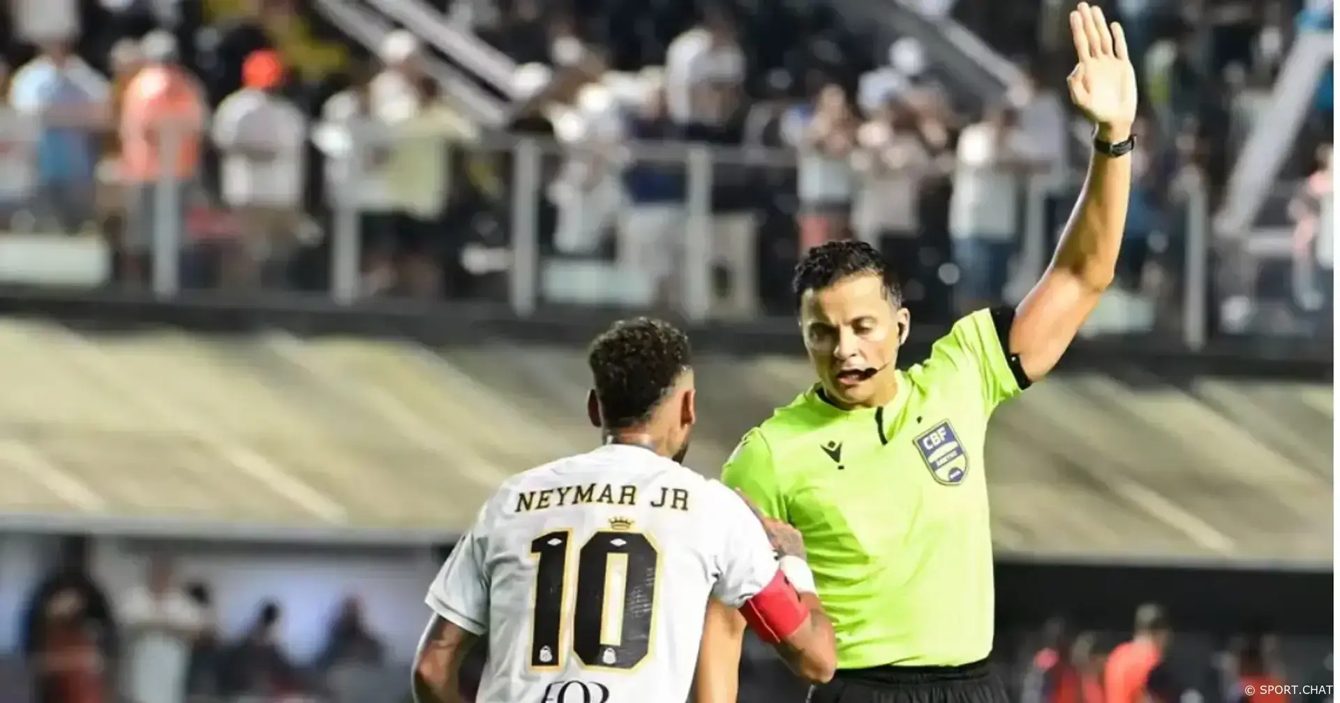 Неймар разнёс судью после победы «Сантоса»: «Он хочет быть главным героем матча»