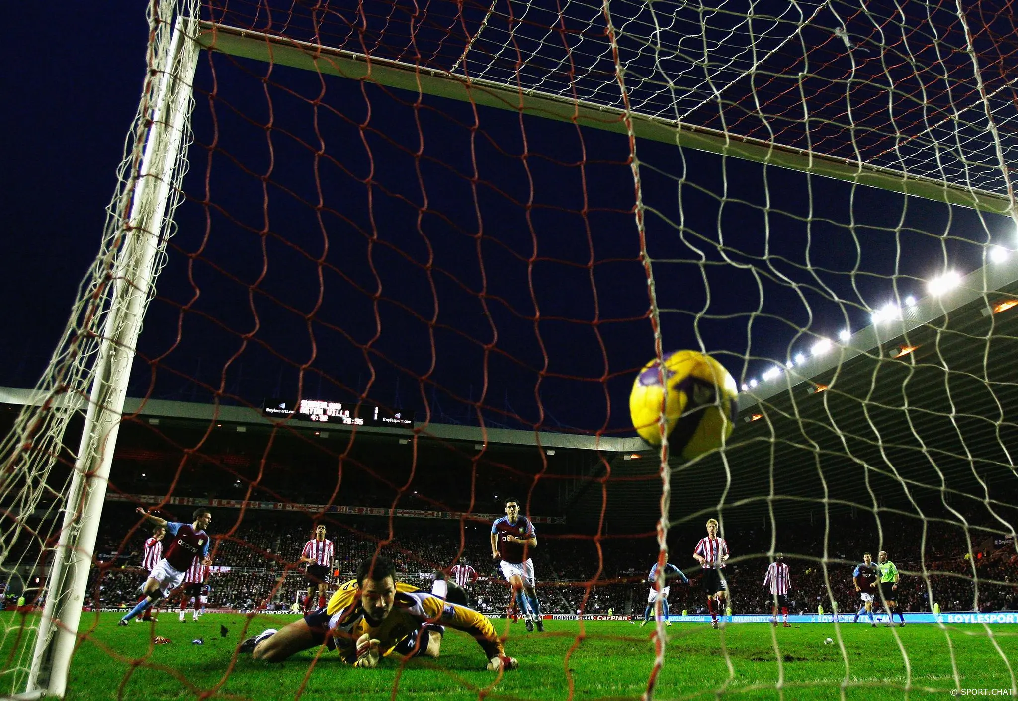 Астон Вилла — Сандерленд 4:3: безумный матч с развязкой на последних минутах