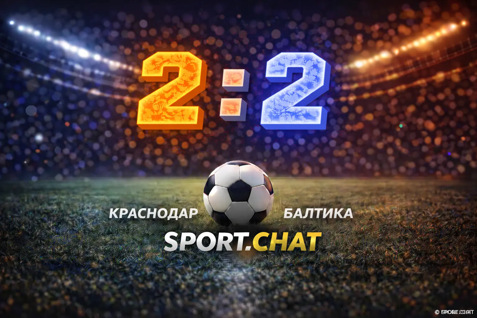 Краснодар — Балтика 2:2: хозяева спаслись на последних секундах