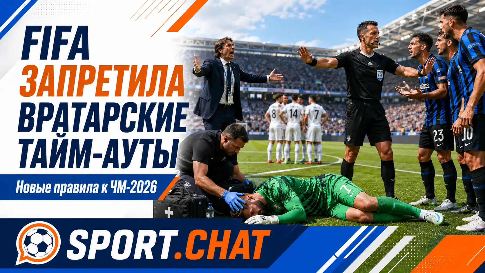 FIFA закручивает гайки перед ЧМ-2026: вратарские «тайм-ауты» больше не пройдут