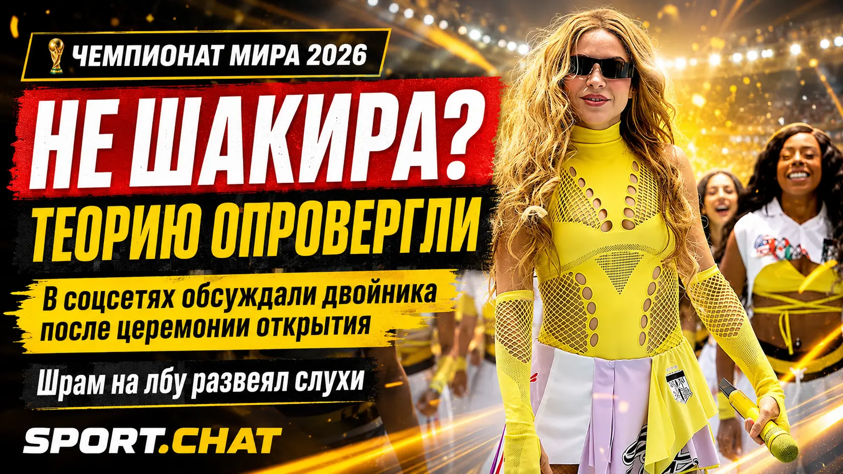 «Это была не Шакира?»: странную теорию после открытия ЧМ-2026 быстро опровергли
