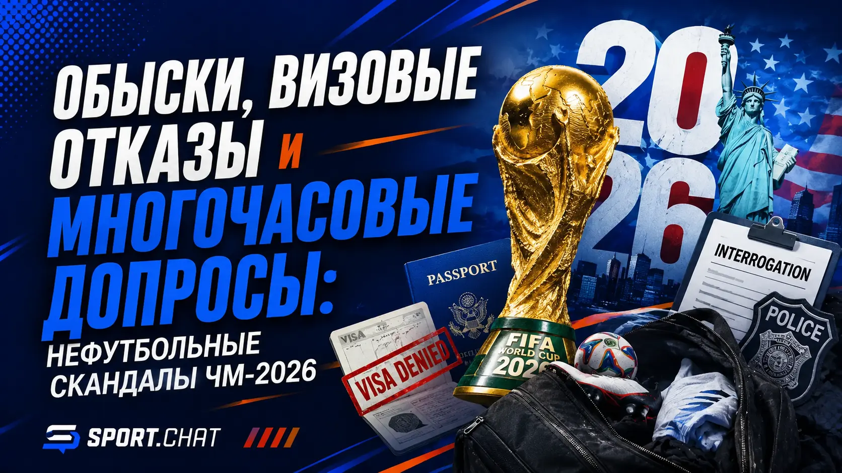 Обыски, визовые отказы и многочасовые допросы: нефутбольные скандалы ЧМ-2026
