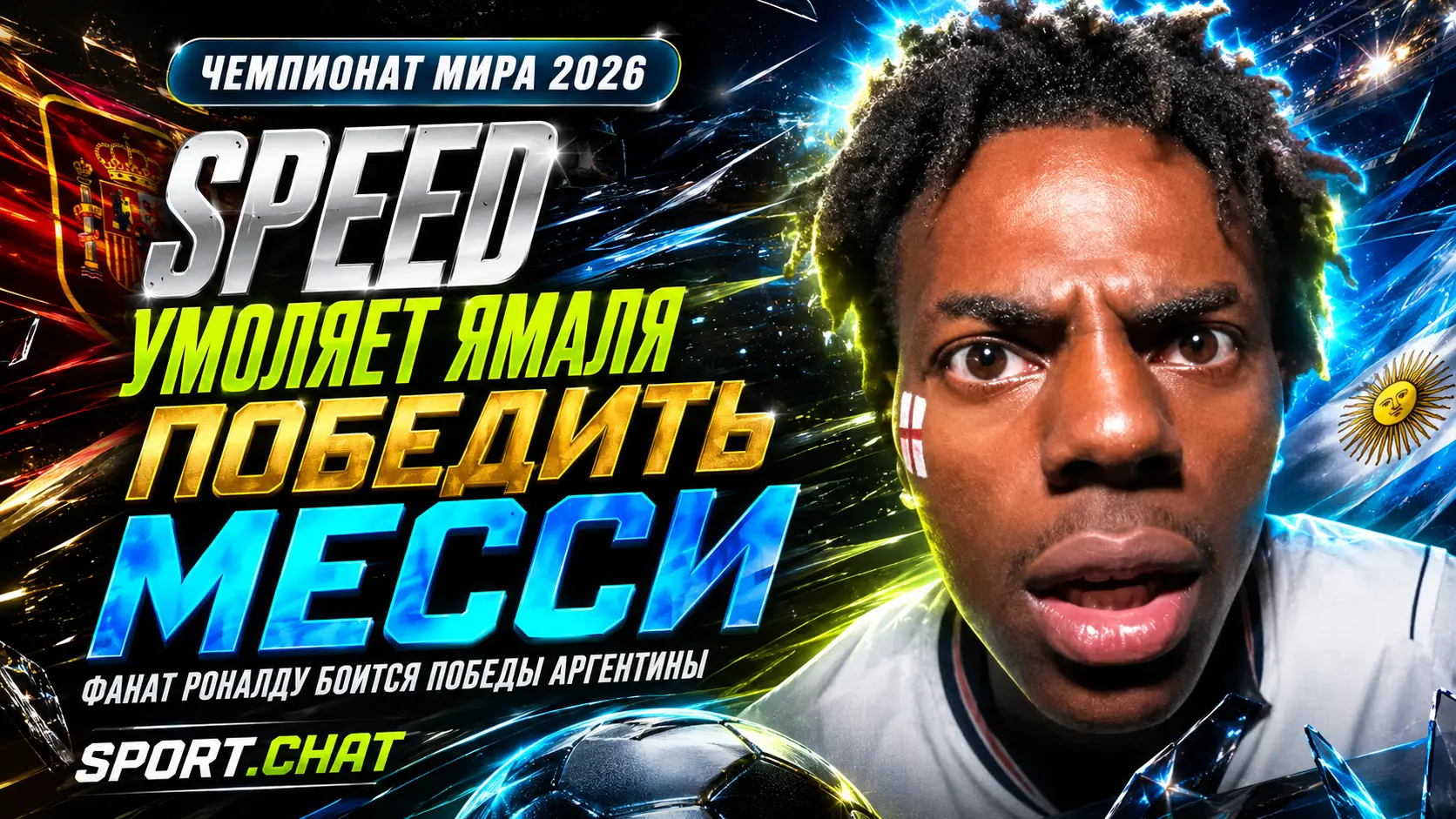 IShowSpeed попросил Ямаля победить Аргентину в финале ЧМ-2026 ради Роналду