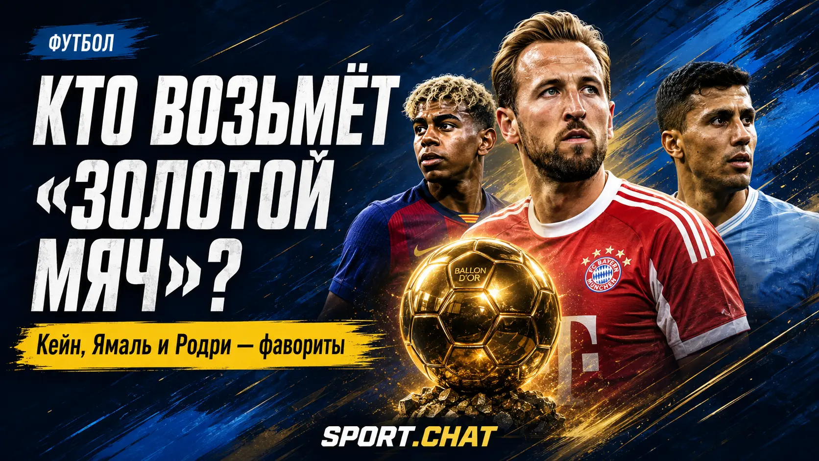 Кто возьмёт «Золотой мяч» в 2026 году? Кейн вышел в фавориты, но гонка ещё далеко не решена