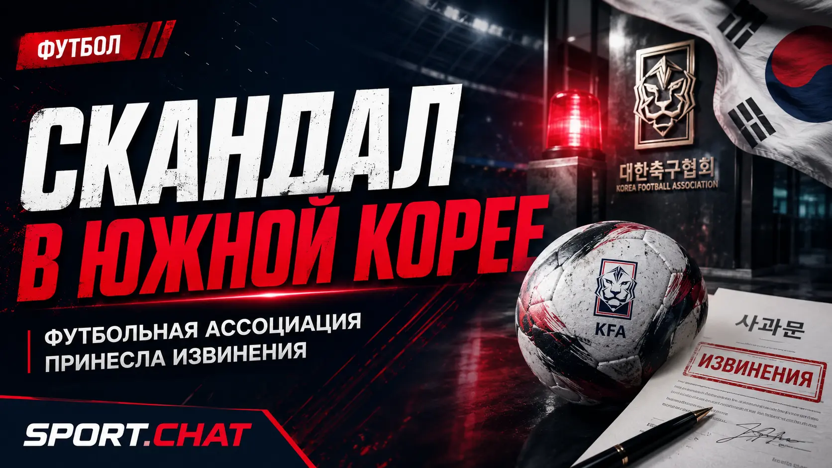 Федерация футбола Южной Кореи извинилась после скандала с «сексуальными услугами» для иностранных арбитров