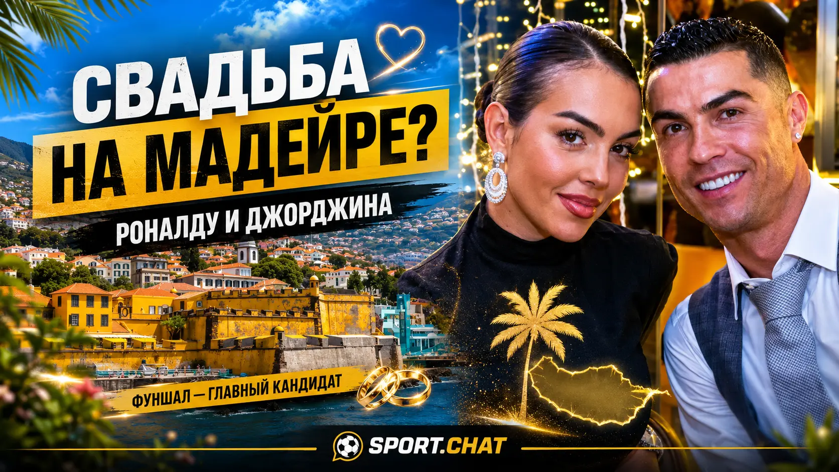 Криштиану Роналду и Джорджина Родригес могут сыграть свадьбу на Мадейре