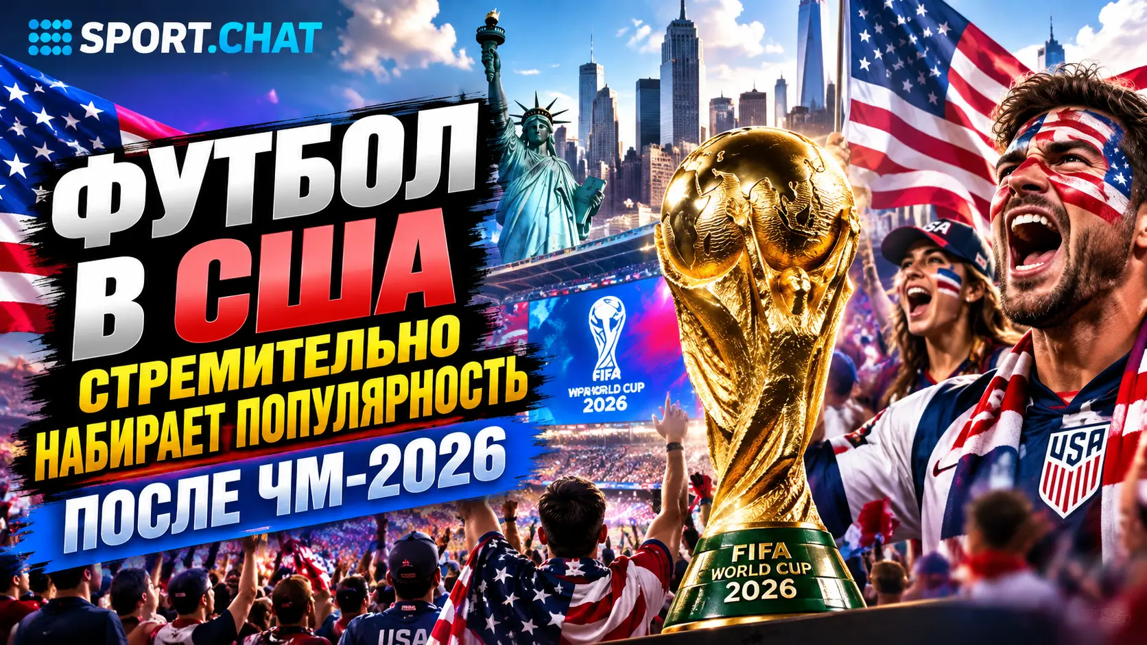 Футбол в США переживает настоящий бум после ЧМ-2026: аудитория выросла до 75 миллионов болельщиков