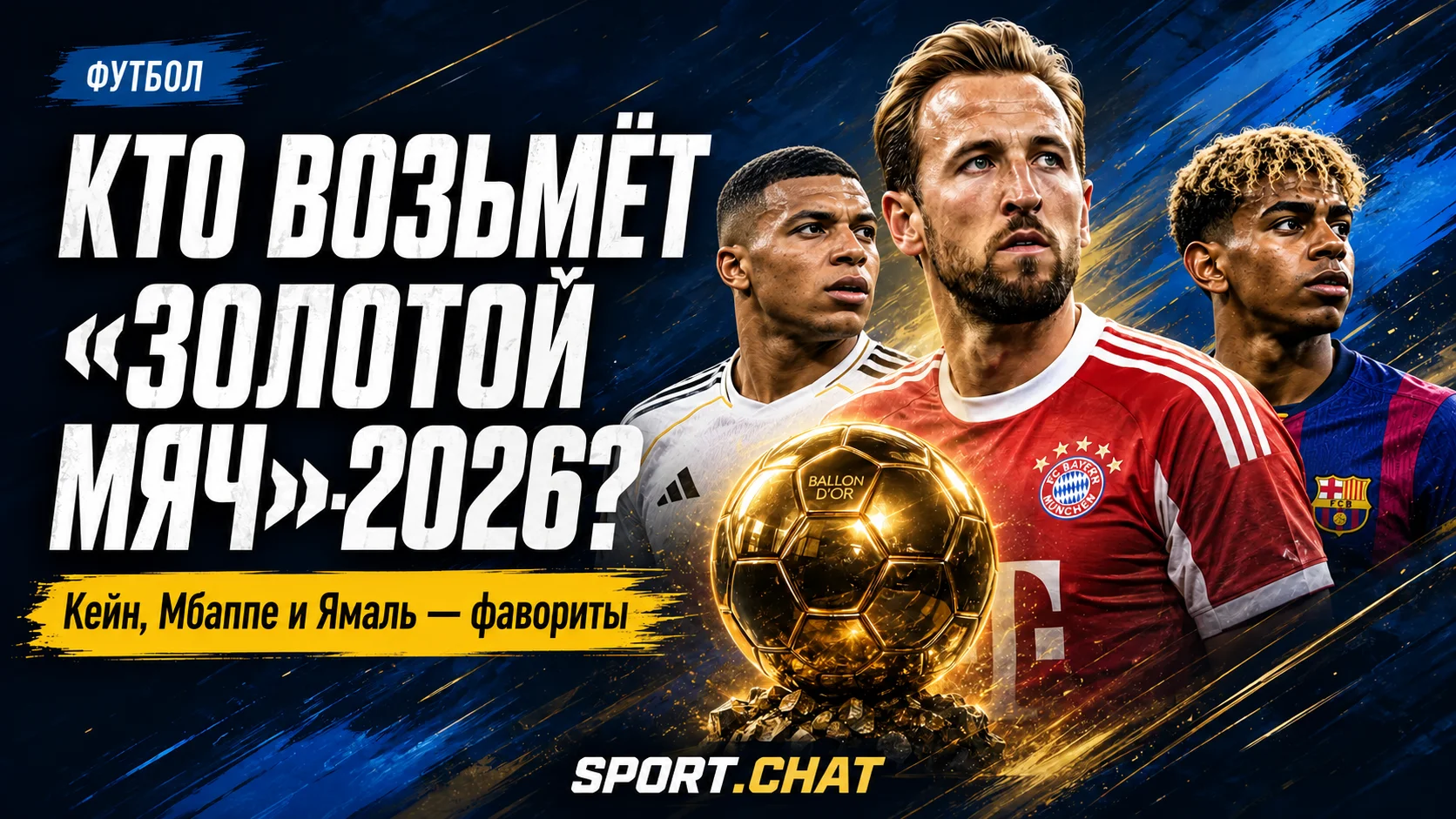 «Золотой мяч»-2026: как изменился рейтинг SPORT.CHAT с 31 августа и кто теперь ближе всех к награде