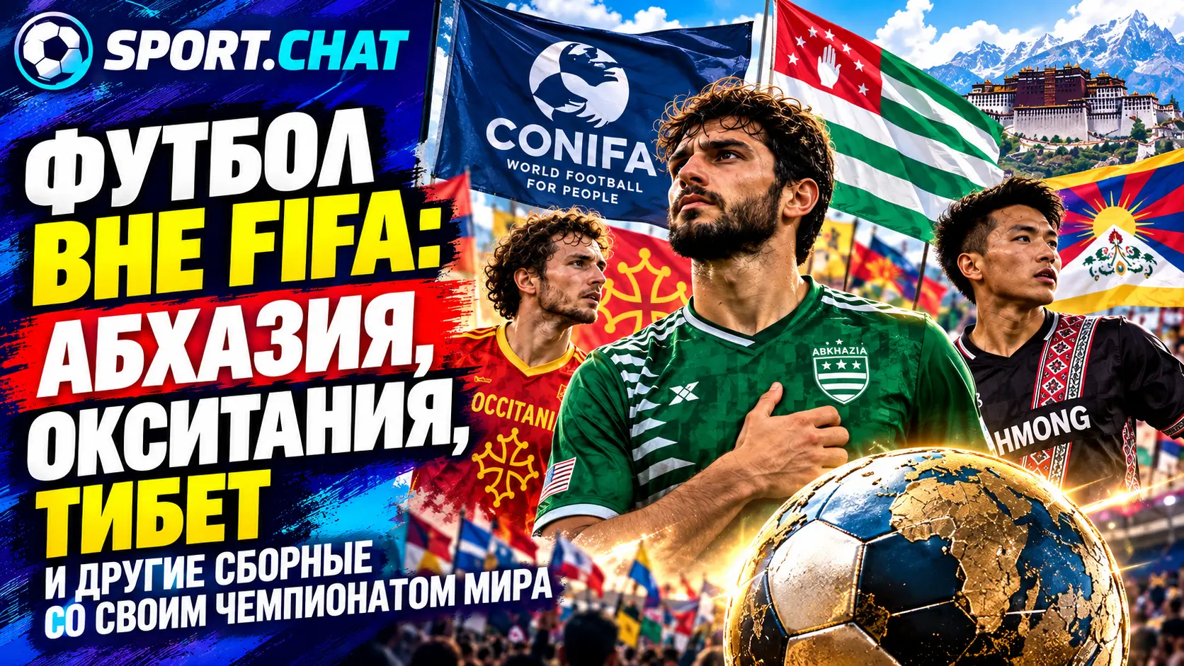 Футбол вне FIFA: Абхазия, Окситания, Тибет и другие сборные со своим чемпионатом мира
